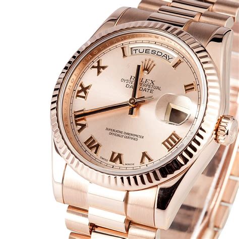 rolex presidente oro rosado|bob's Rolex rose gold.